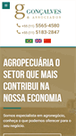 Mobile Screenshot of goncalveseassociados.com.br